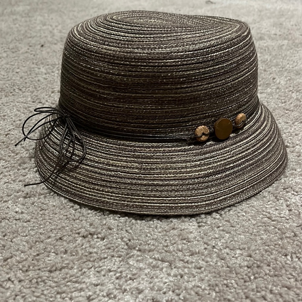 Brown sun hat